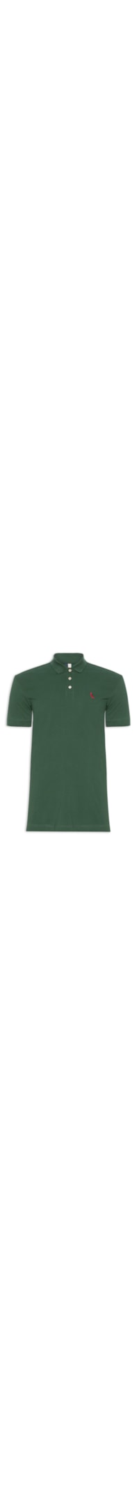 Polo Masculina Piquet Básica Namorados - Verde