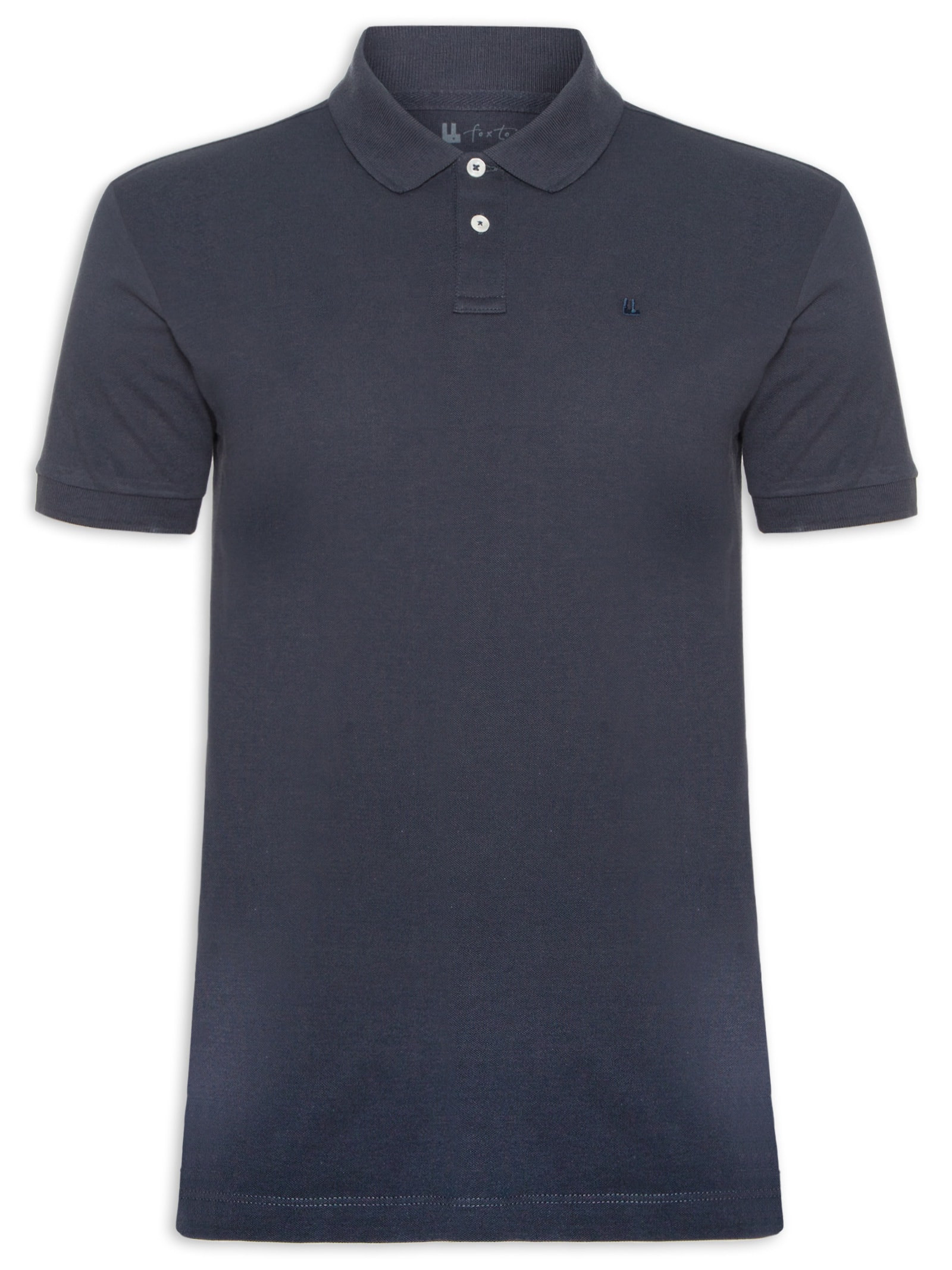 Polo Masculina Piquet Básica Rio Azul Foxton