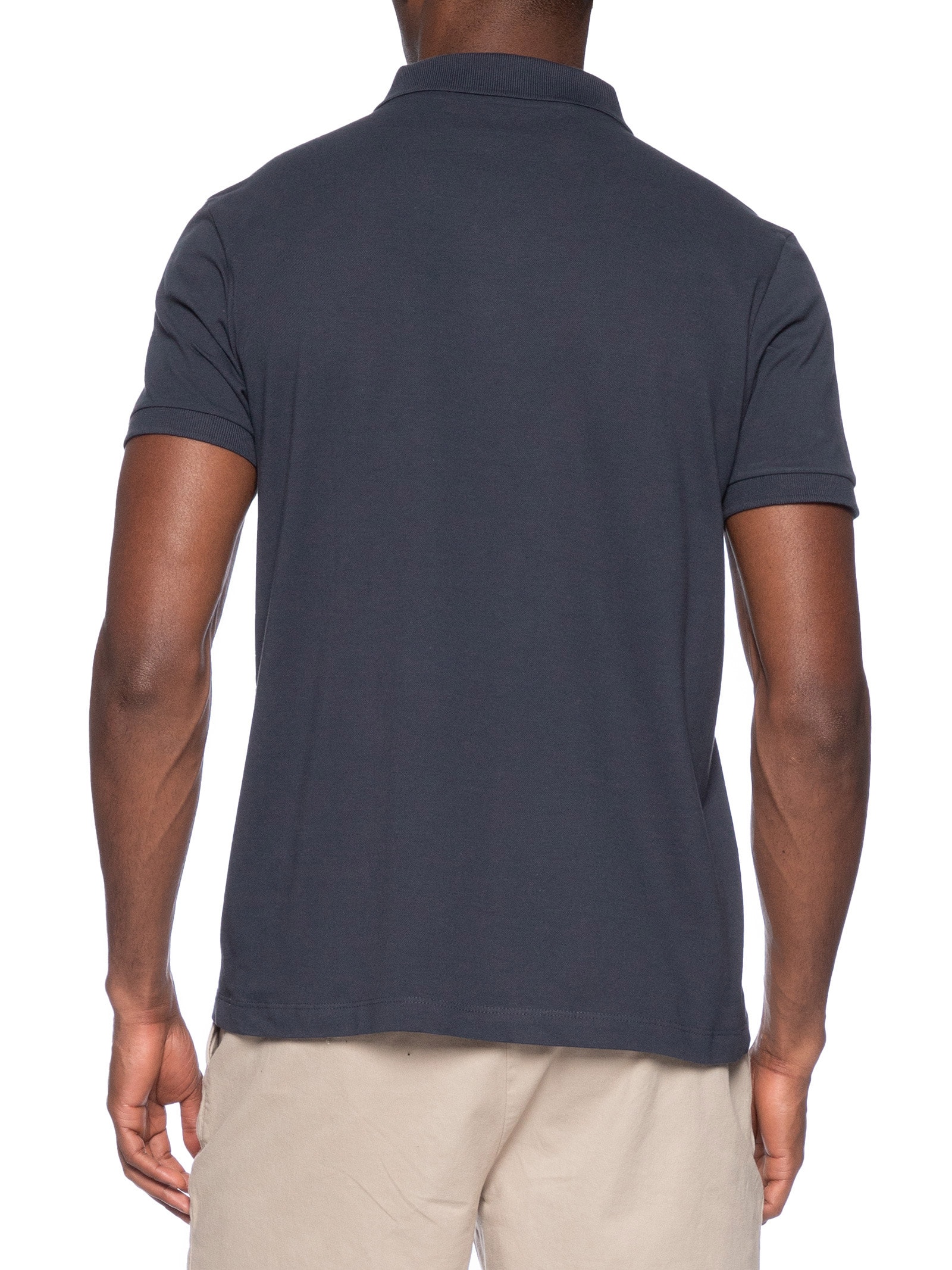 Polo Masculina Piquet Básica Rio Azul Foxton