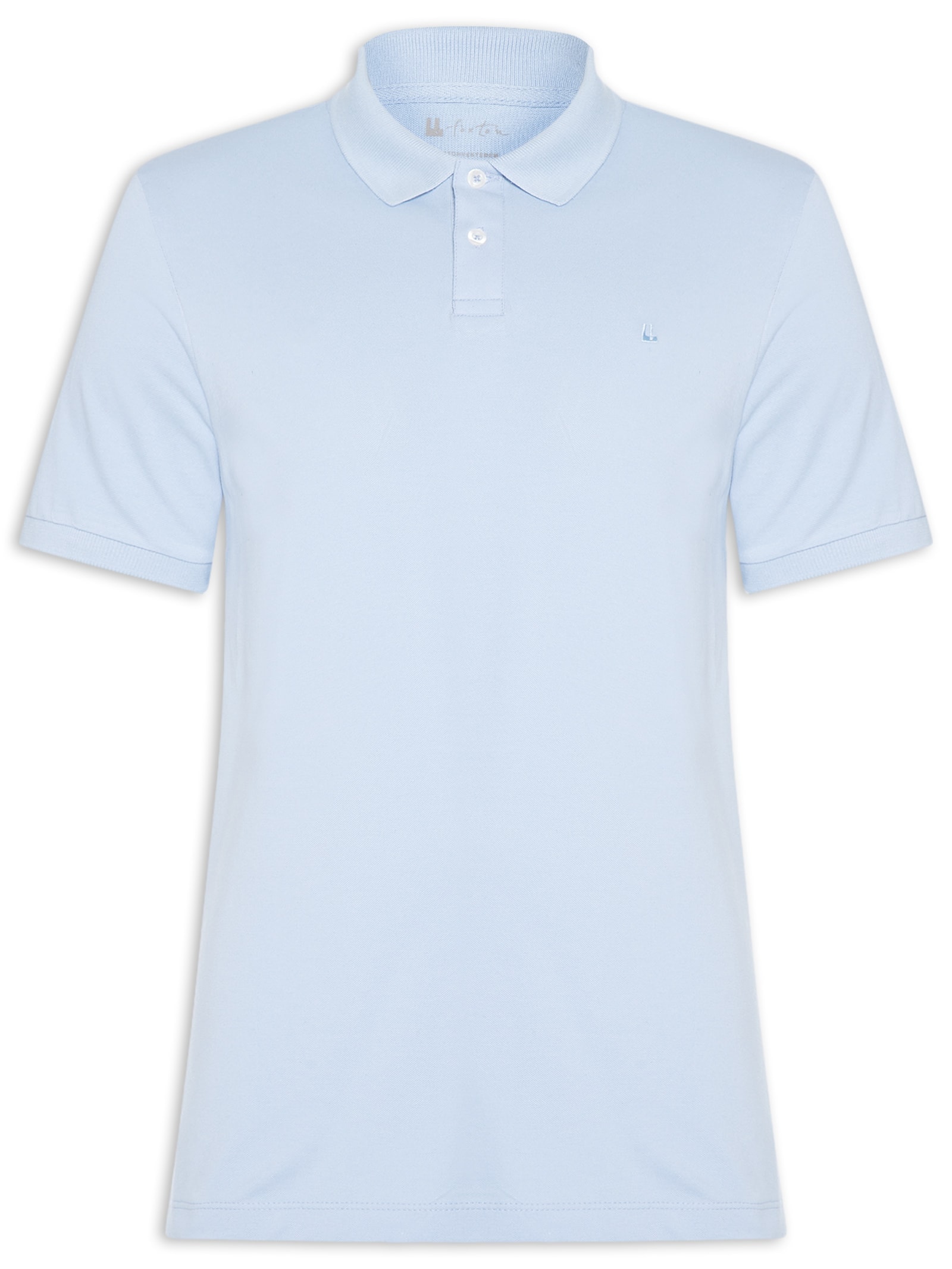 Polo Masculina Piquet Básica Rio Azul Foxton