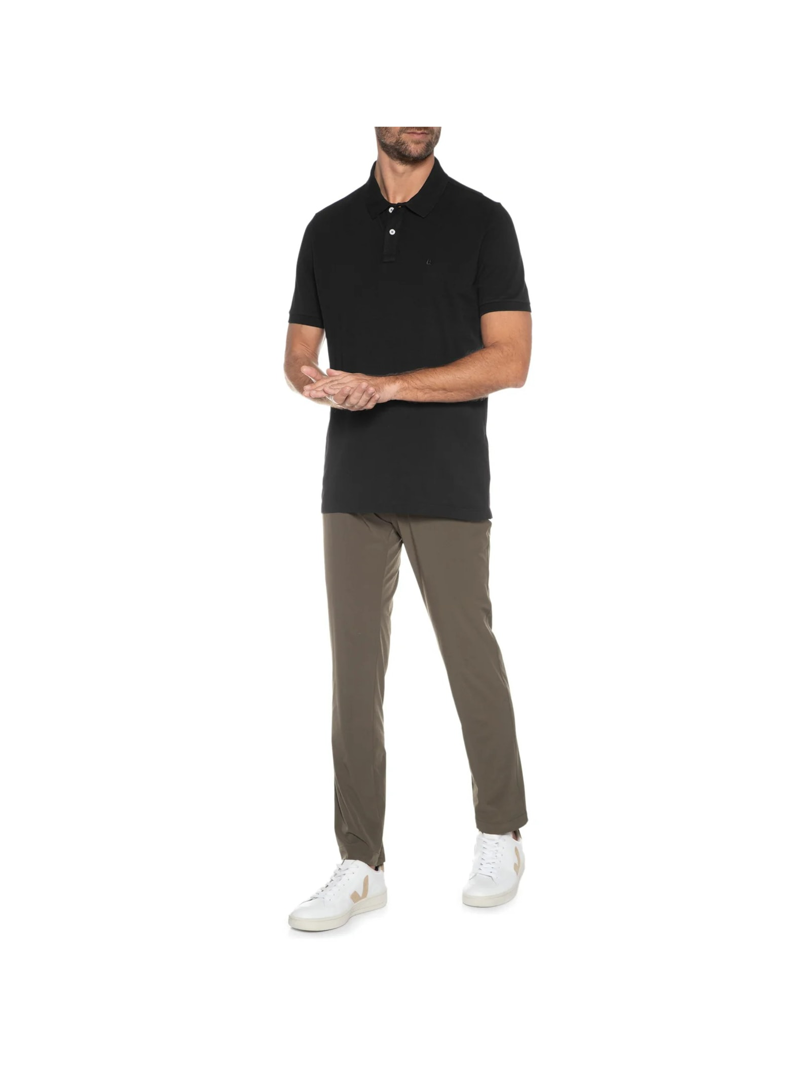 Polo Masculina Piquet Básica Rio Preto Foxton