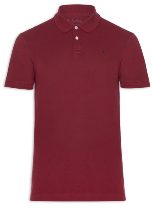 Polo Masculina Piquet Básica Rio – Vermelho