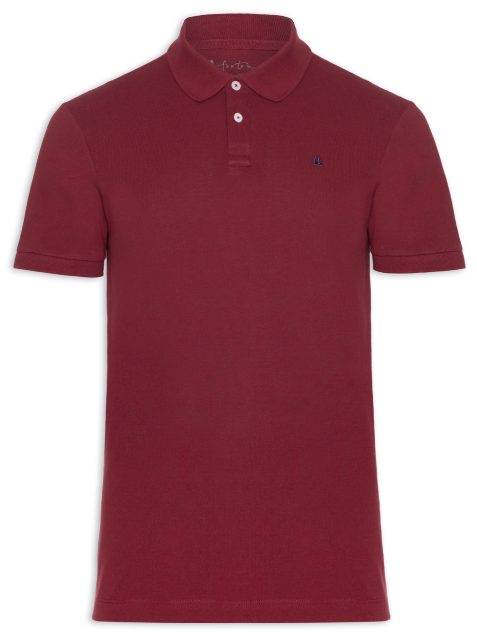 Polo Masculina Piquet Básica Rio Vermelho Foxton