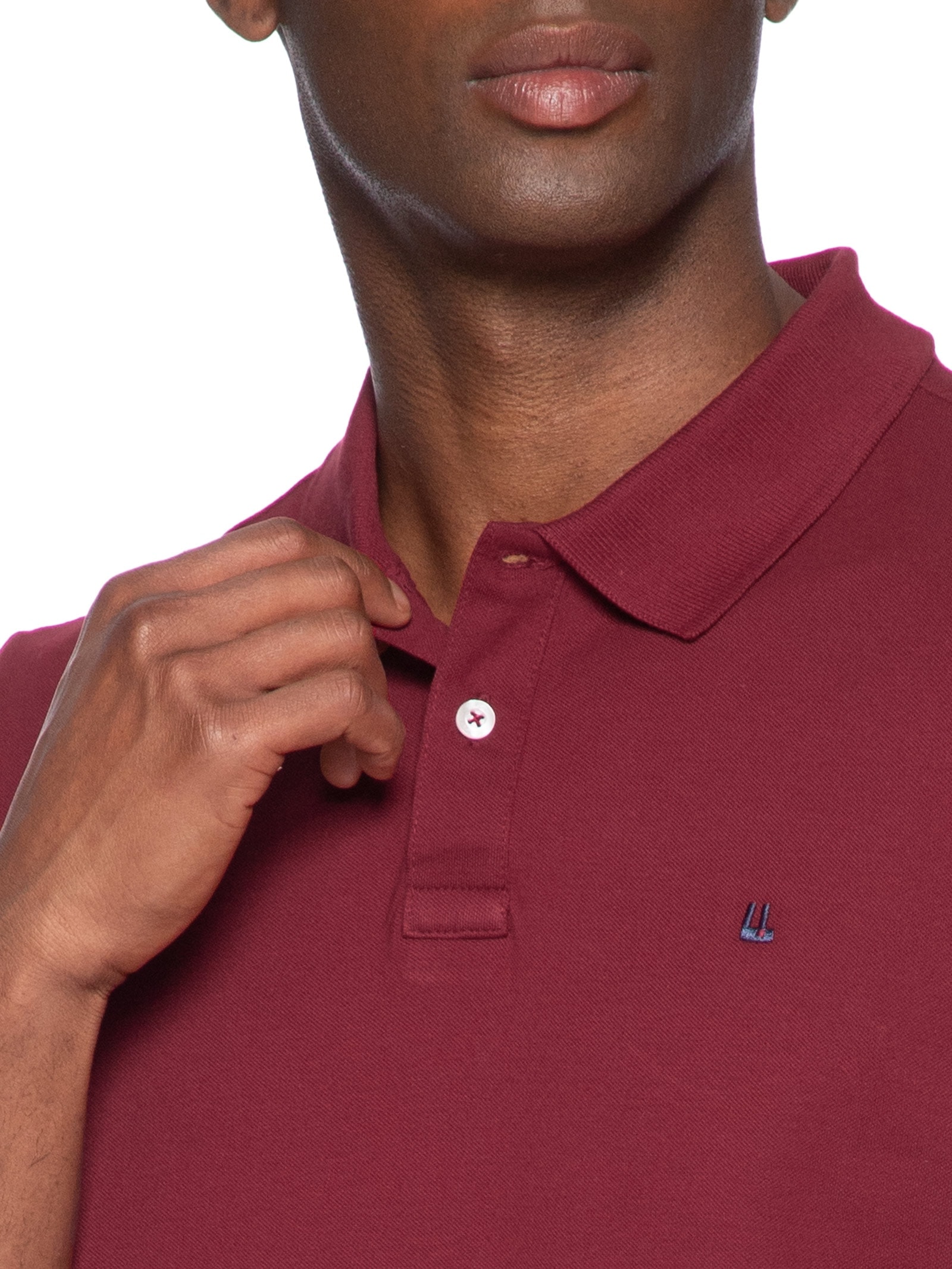 Polo Masculina Piquet Básica Rio Vermelho Foxton