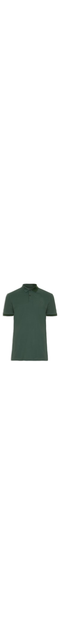 Polo Masculina Piquet Circle Classic Manga Curta - Verde