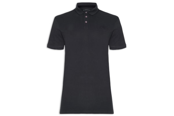 Polo Masculina Piquet Classic Friso - Cinza 
