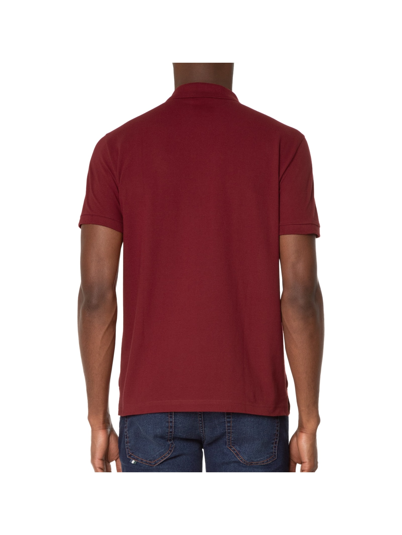 Polo Masculina Piquet Clássica Vermelho Reserva