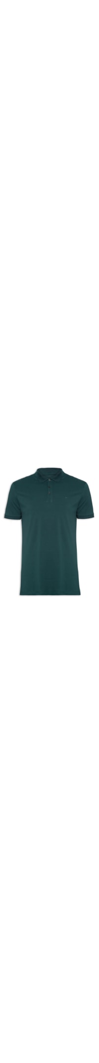 Polo Masculina Piquet Easa Classic Manga Curta - Verde
