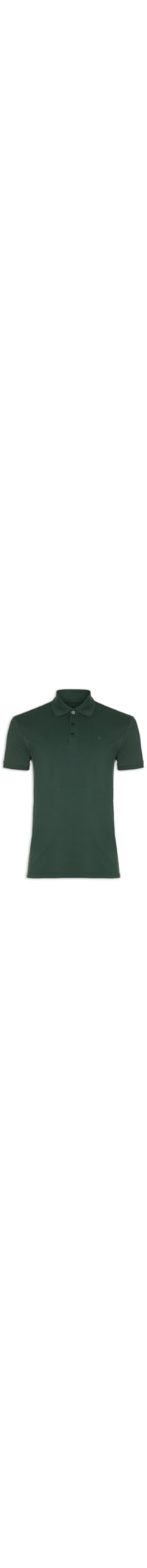 Polo Masculina Piquet Easa Classic Manga Curta - Verde