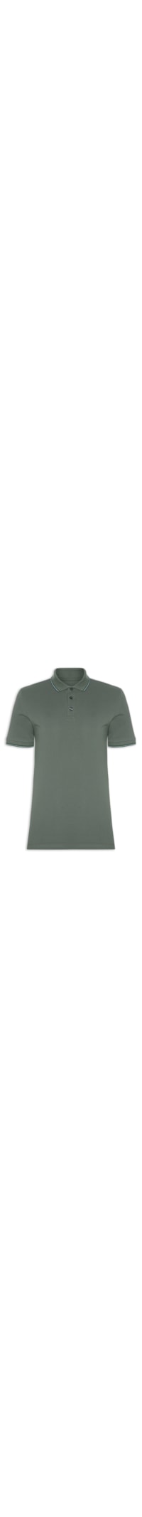 Polo Masculina Piquet Easa Friso Classic - Verde