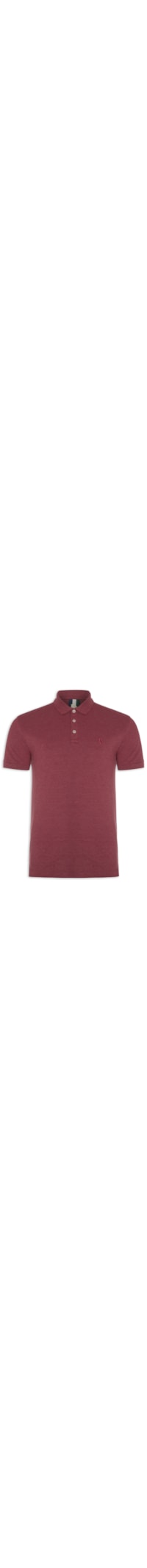 Polo Masculina Piquet Enxuto - Vermelho
