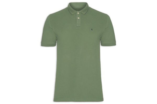 Polo Masculina Piquet Friso New - Verde