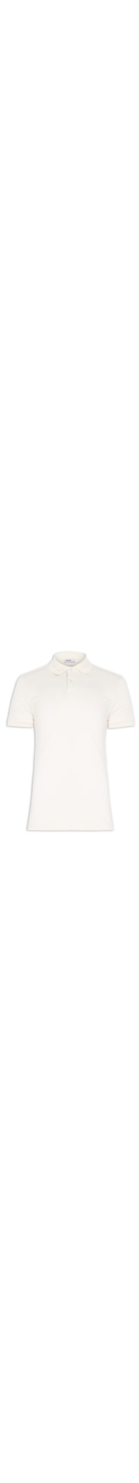Polo Masculina Piquet Lisa - Bege