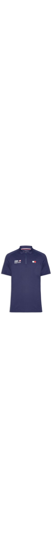 Polo Masculina Piquet Performance US Sailgp - Azul