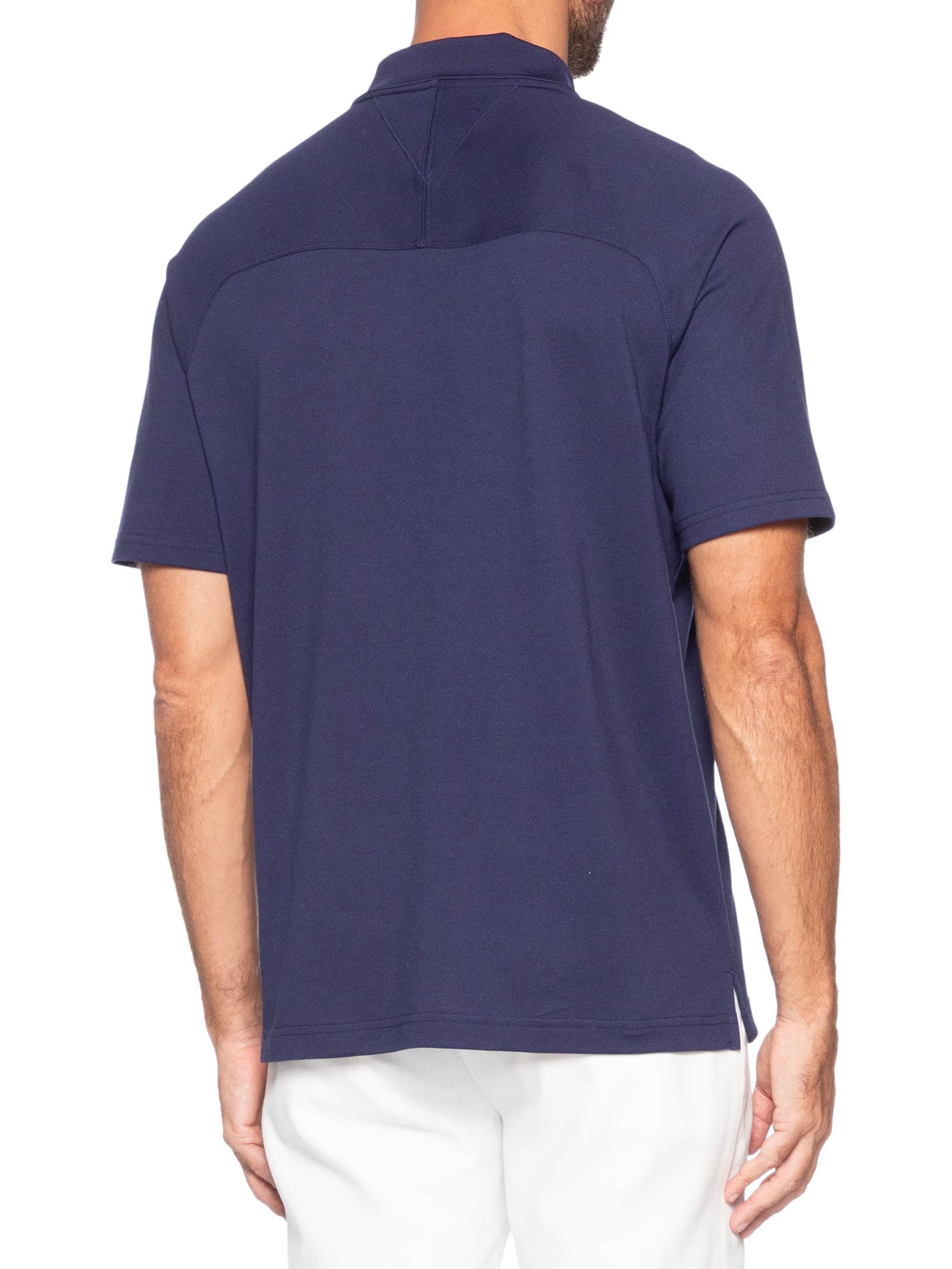 Polo Masculina Piquet Performance US Sailgp Azul Tommy Hilfiger