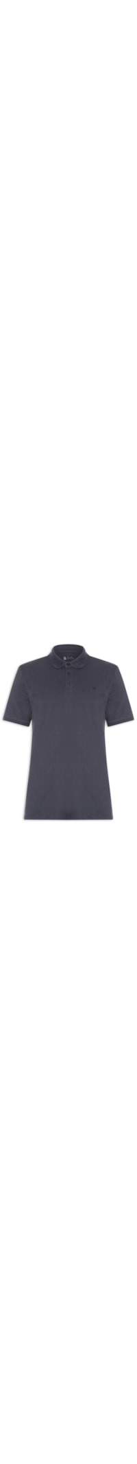 Polo Masculina Piquet Pima - Azul