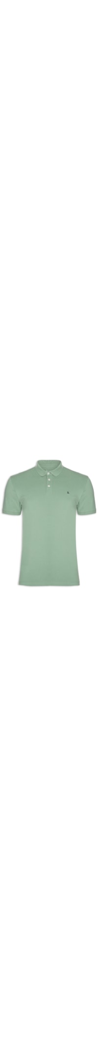 Polo Masculina Piquet Pima Coleção - Verde
