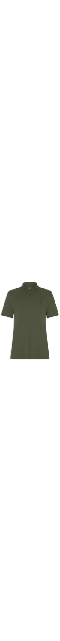 Polo Masculina Piquet Pima - Verde