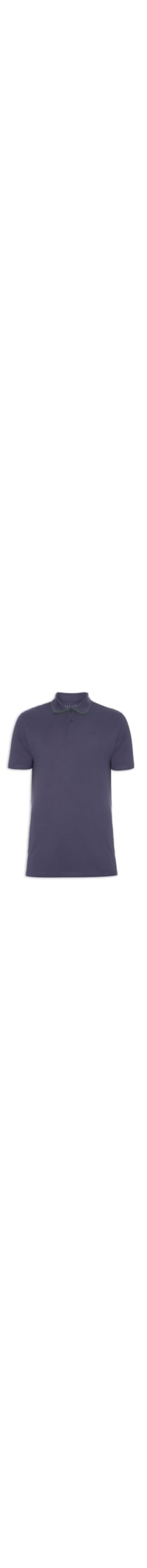 Polo Masculina Piquet Trademark 1972 Classic Manga Curta - Roxo