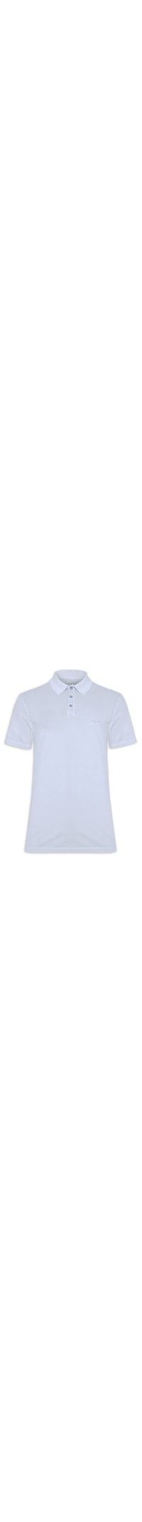 Polo Masculina Píquet Washed - Azul