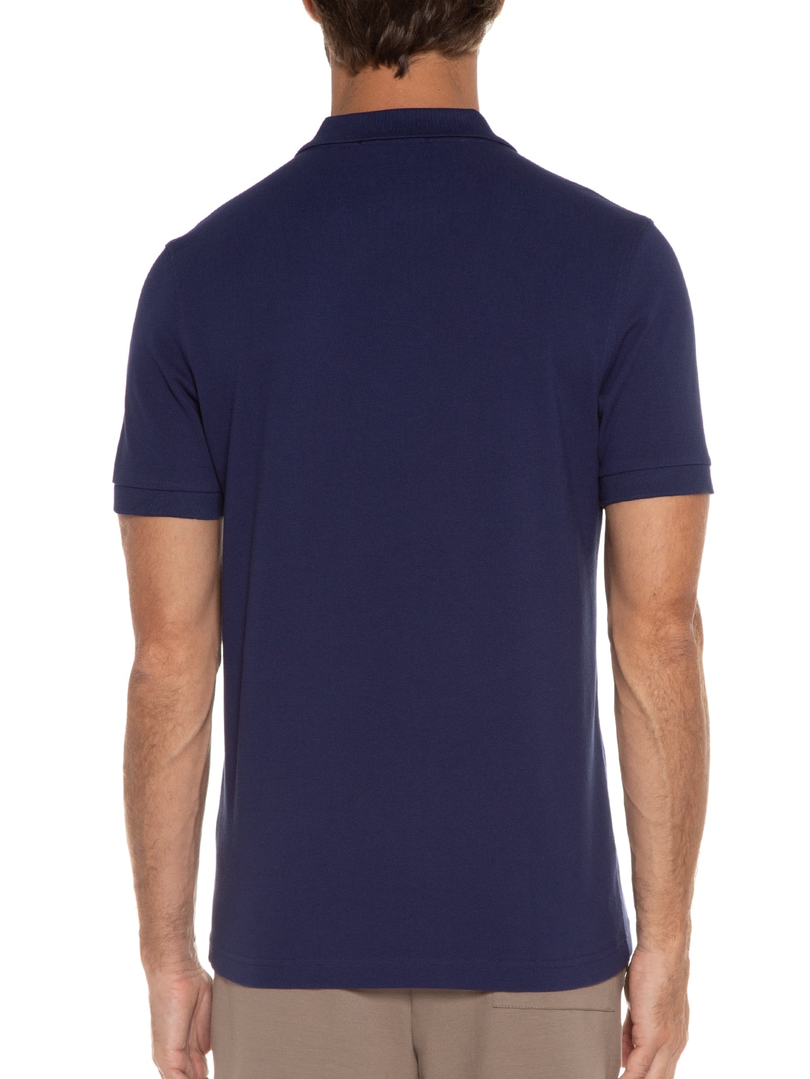 Polo Masculina Plain Fred Perry Azul Fred Perry
