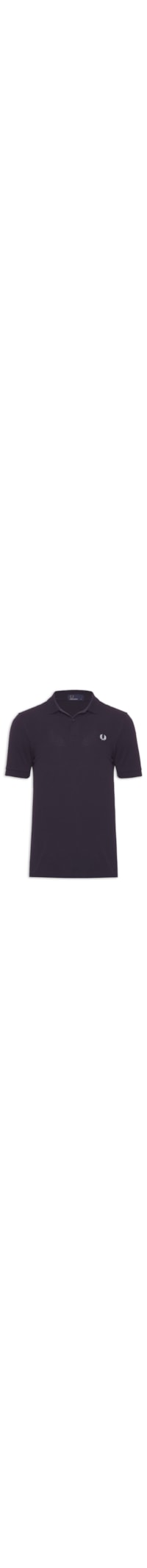Polo Masculina Plain Shirt - Azul
