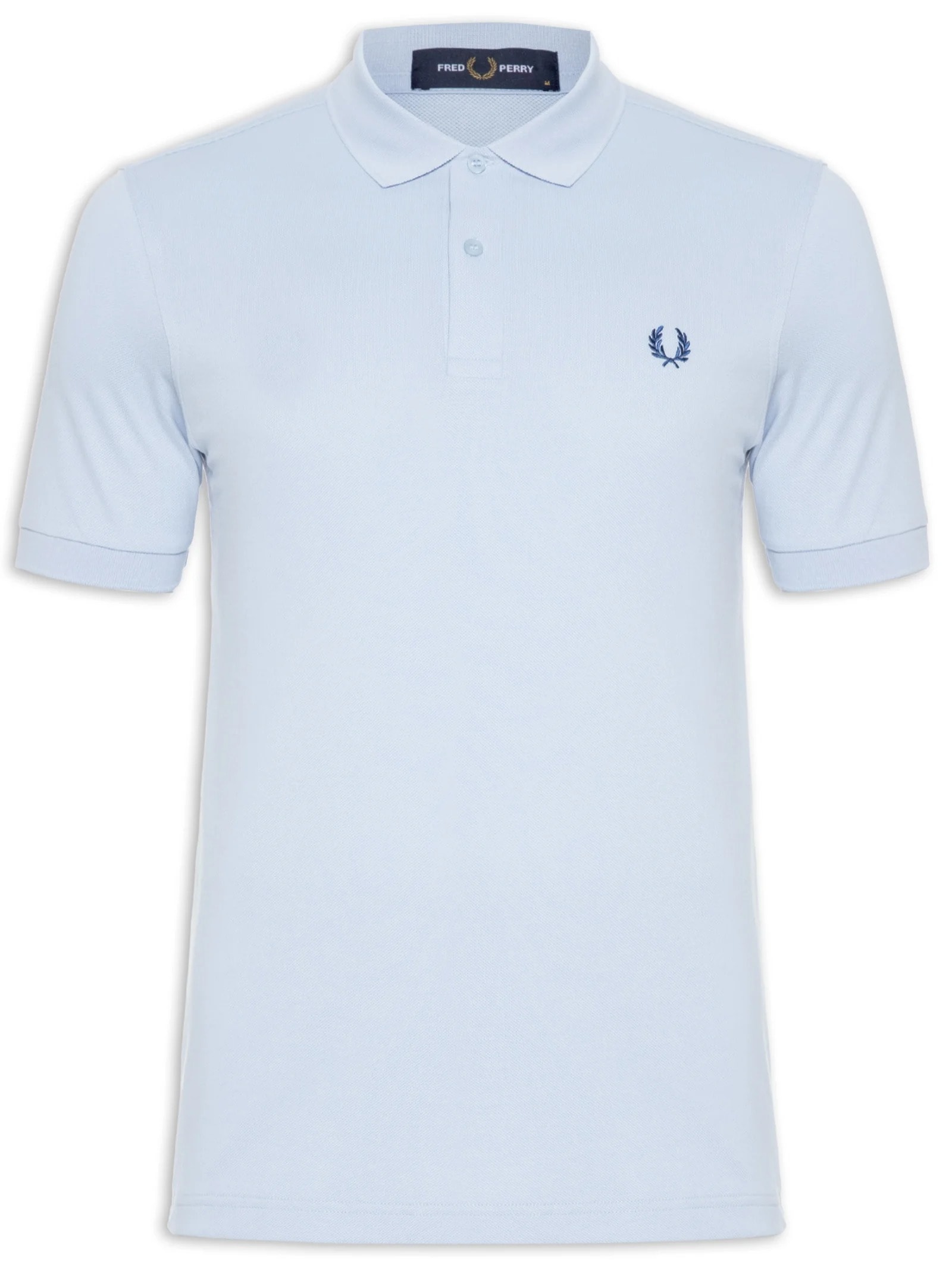 Polo Masculina Plain Shirt Azul Fred Perry
