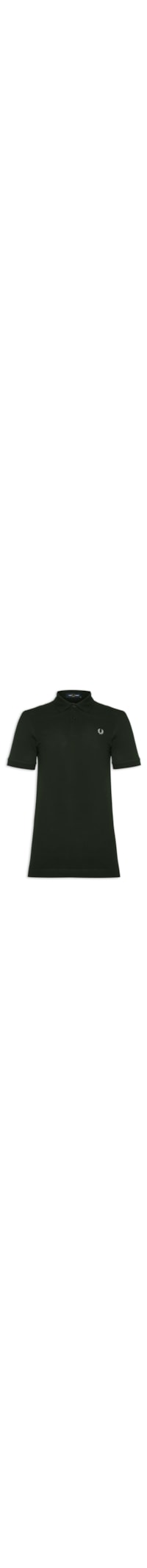 Polo Masculina Plain Shirt - Verde