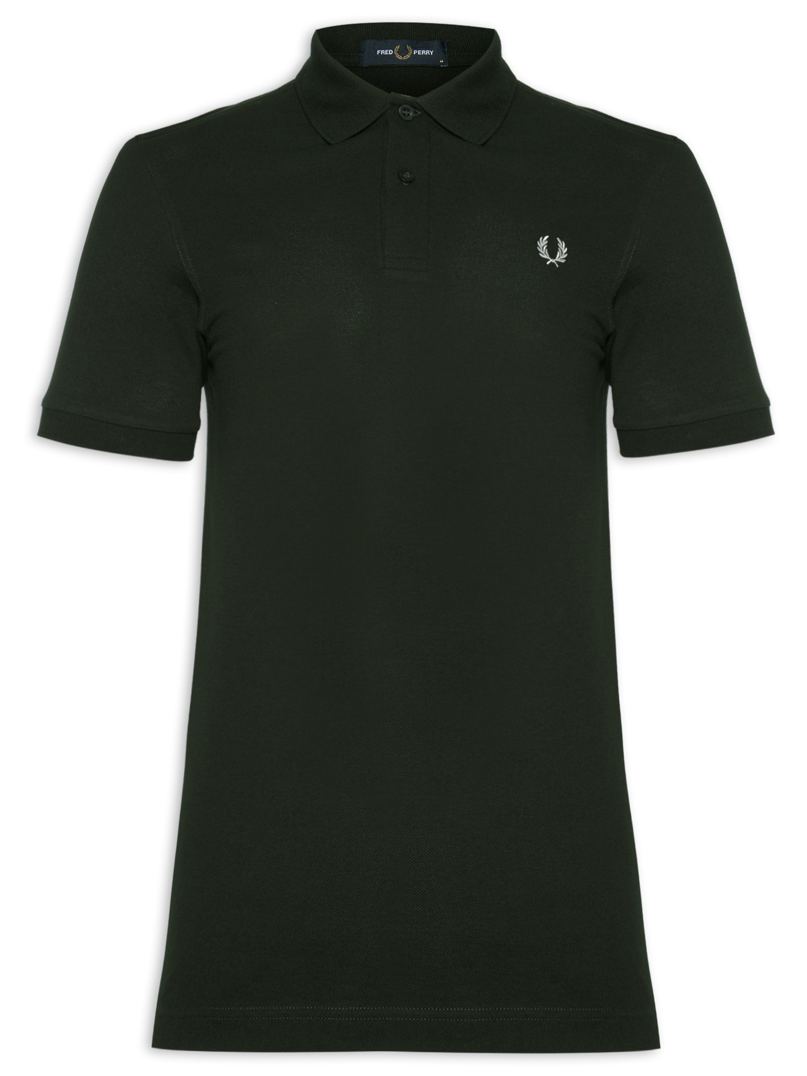 Polo Masculina Plain Shirt Verde Fred Perry