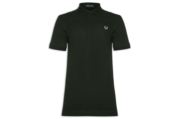 Polo Masculina Plain Shirt - Verde
