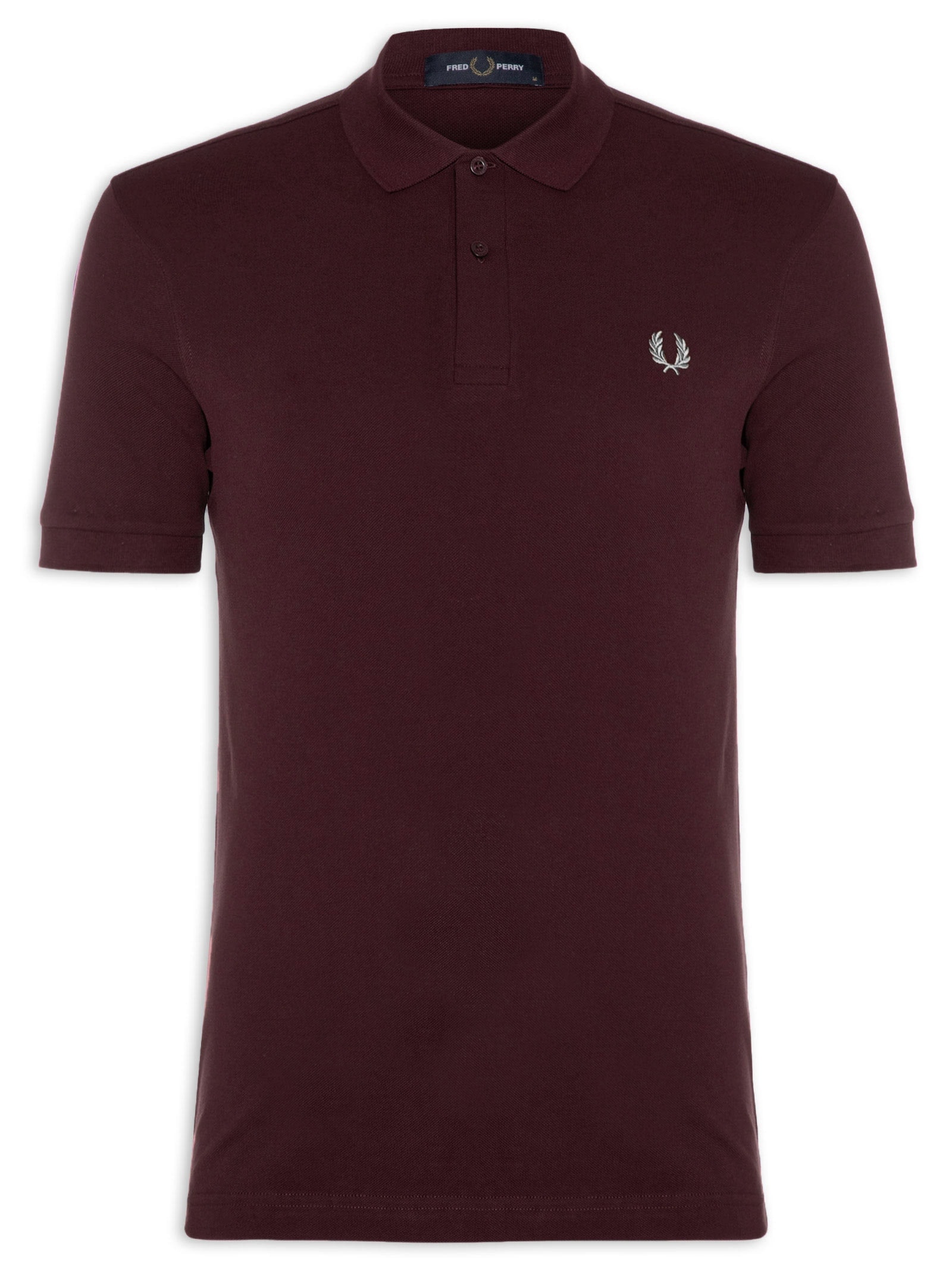 Polo Masculina Plain Vinho Fred Perry