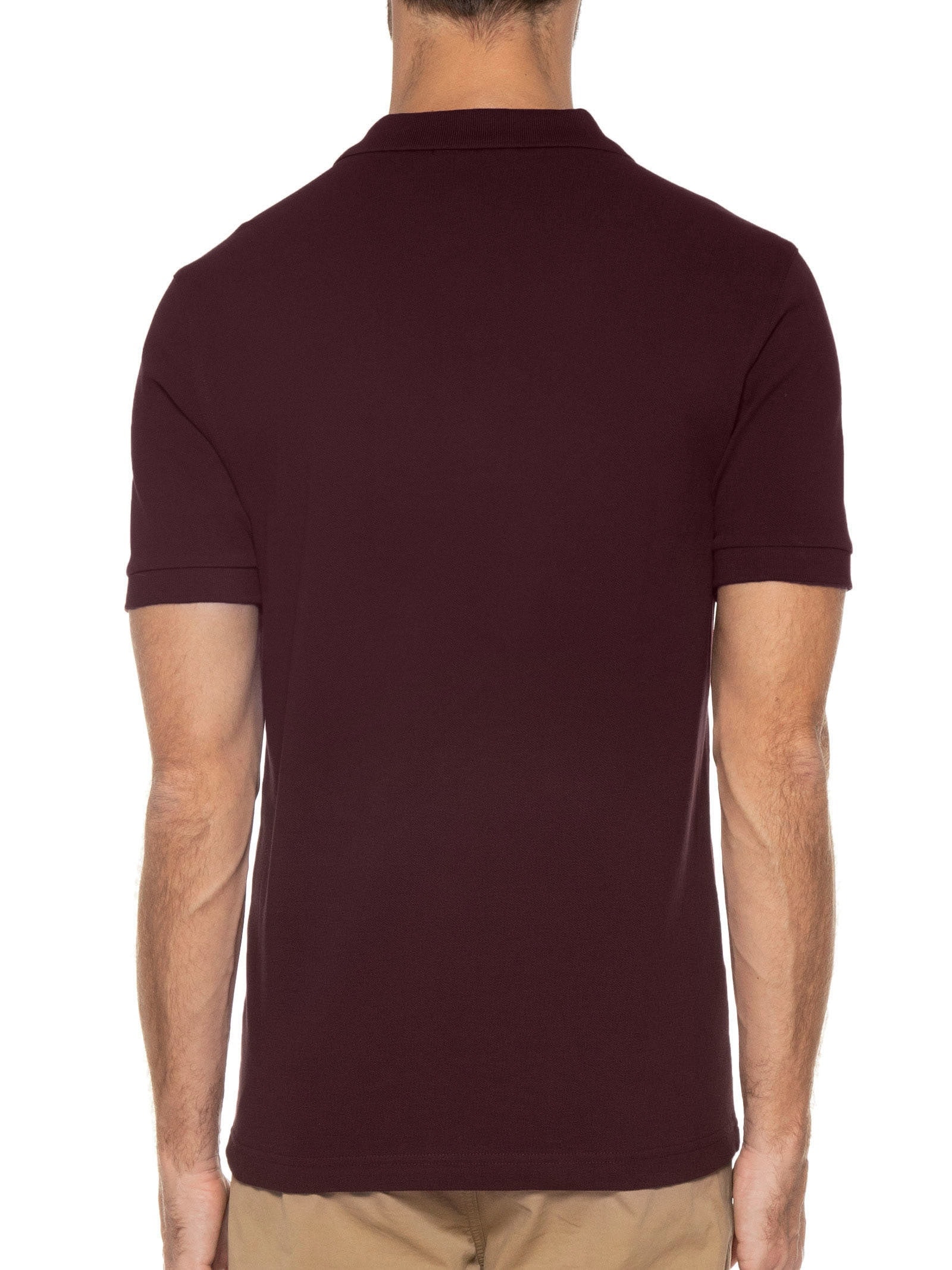 Polo Masculina Plain Vinho Fred Perry