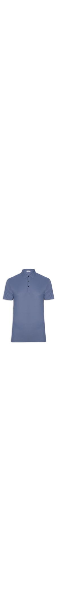 Polo Masculina Poliamida - Azul