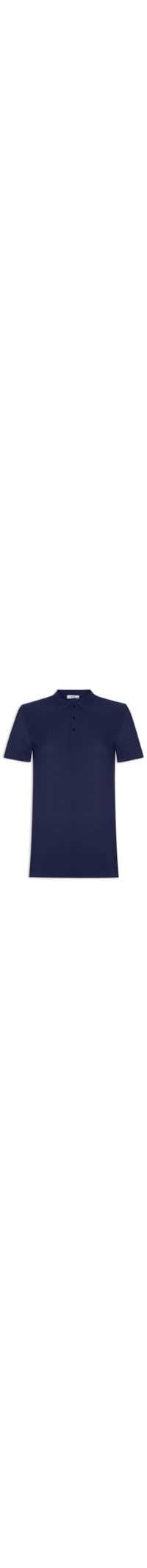 Polo Masculina Poliamida - Azul