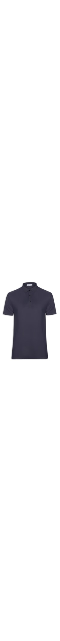 Polo Masculina Poliamida - Cinza