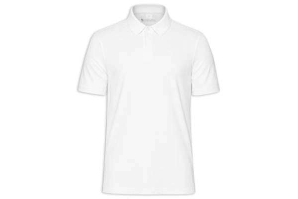 Polo Masculina Poliamida Não Amassa – Branco