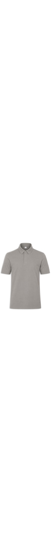 Polo Masculina Poliamida Não Amassa – Cinza