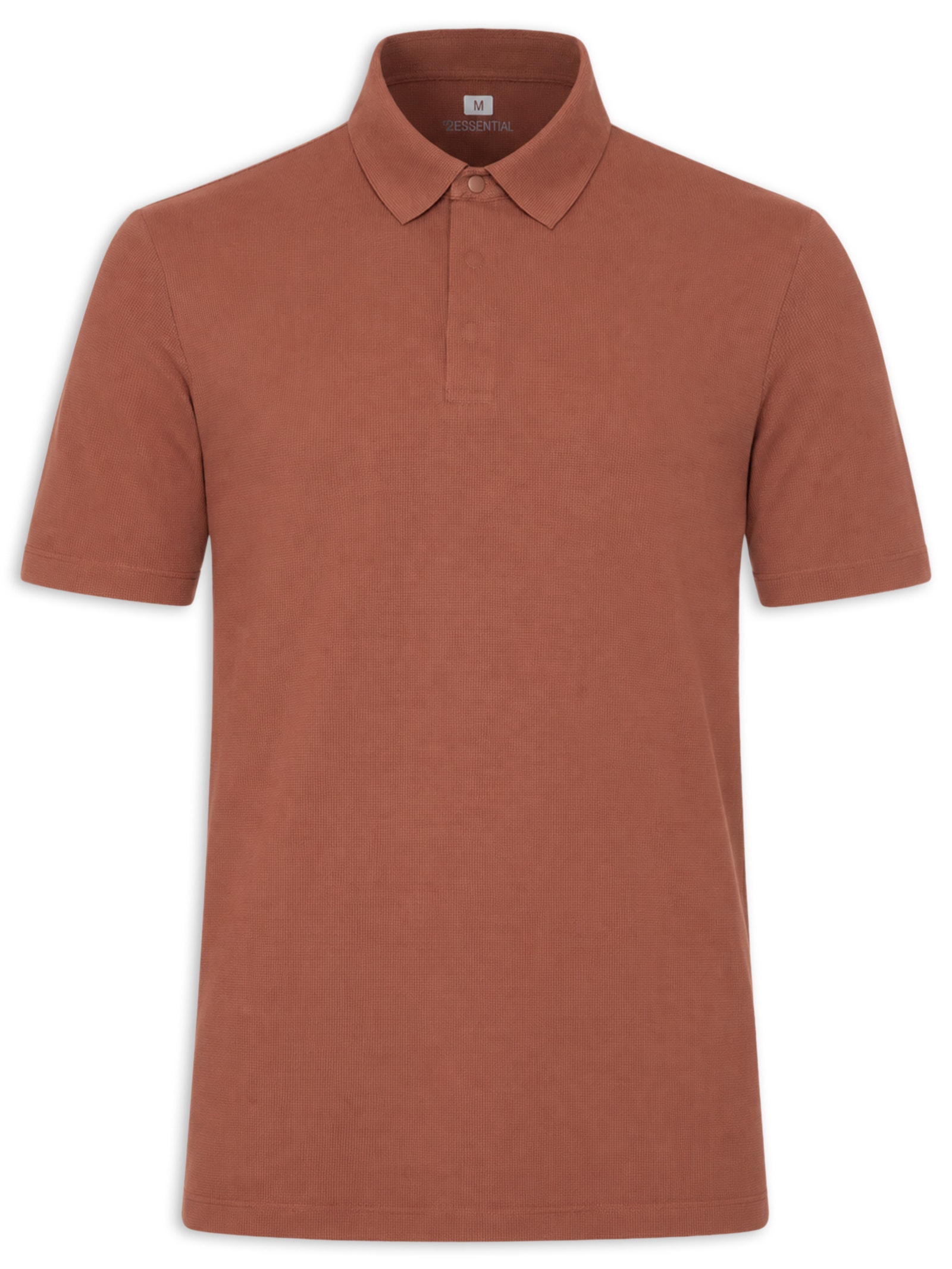 Polo Masculina Poliamida Não Amassa – Vermelho '2 Essential