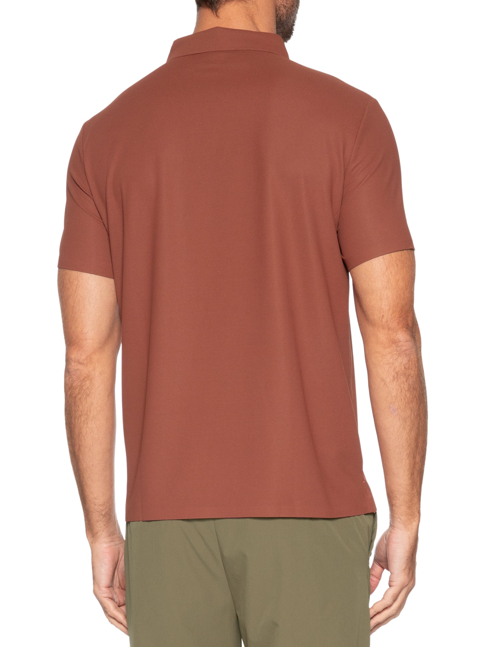 Polo Masculina Poliamida Não Amassa – Vermelho '2 Essential