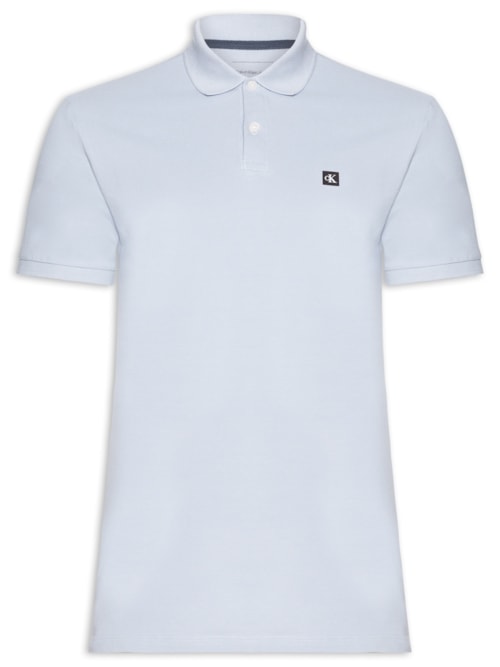 Polo Masculina Premium Em Algodão – Azul