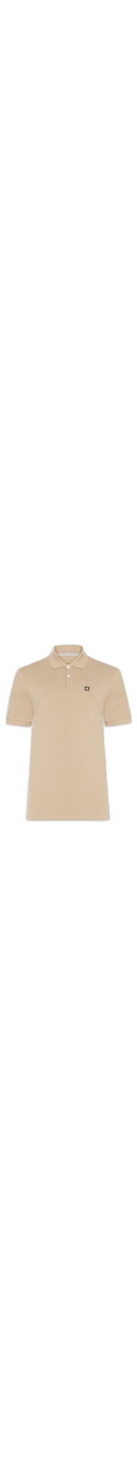 Polo Masculina Premium Em Algodão - Bege
