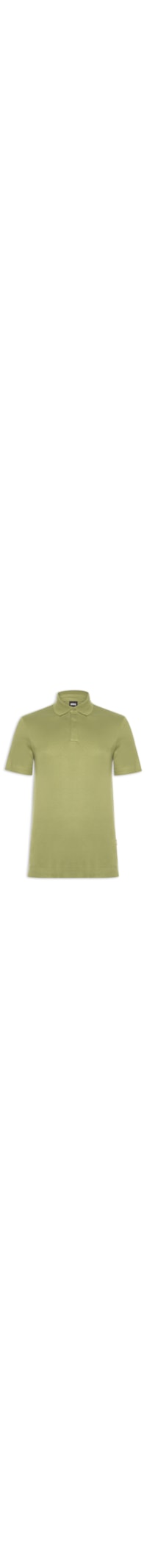 Polo Masculina Press - Verde