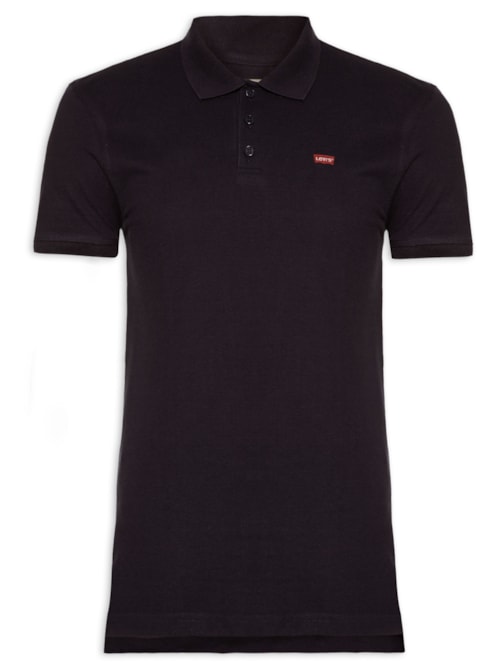 Polo Masculina – Preto