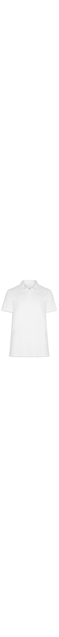 Polo Masculina Quadriler Adler - Branco