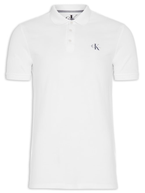 Polo Masculina Re Issue – Branco
