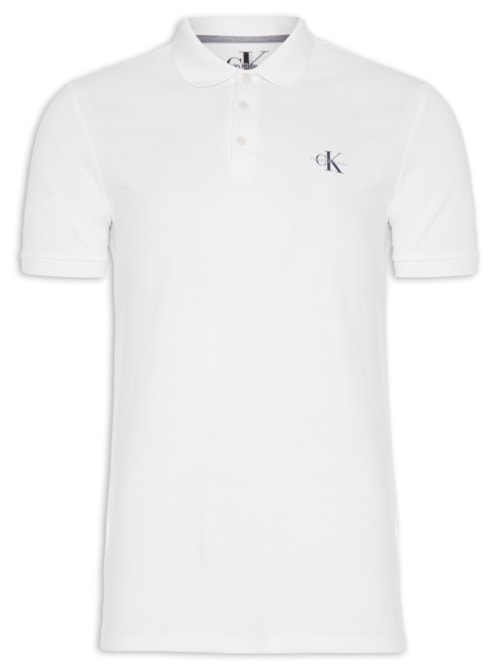 Polo Masculina Re Issue - Branco