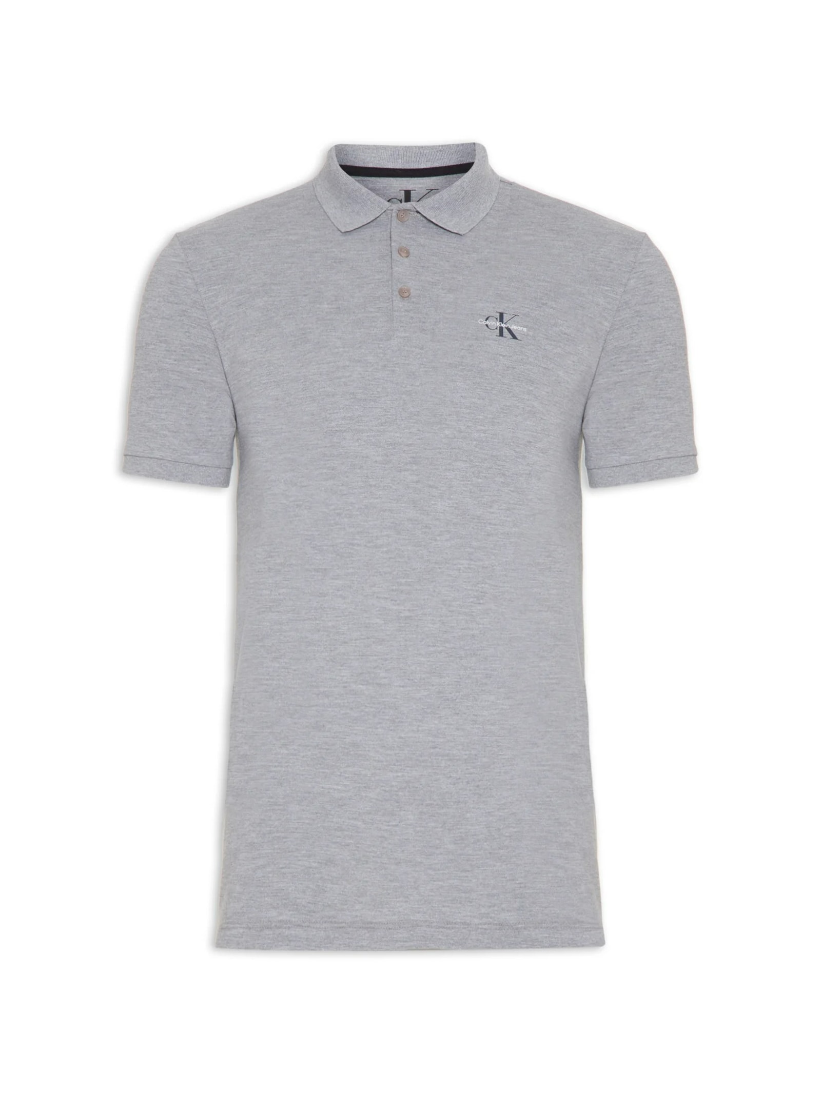 Polo Masculina Re Issue Cinza Calvin Klein Jeans