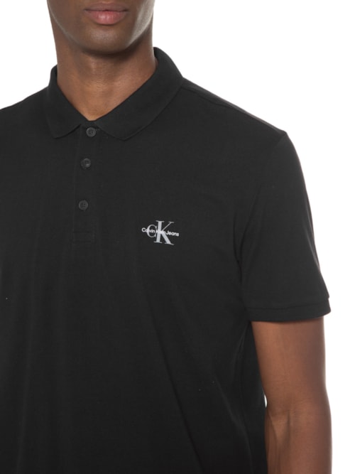Polo Masculina Re Issue – Preto