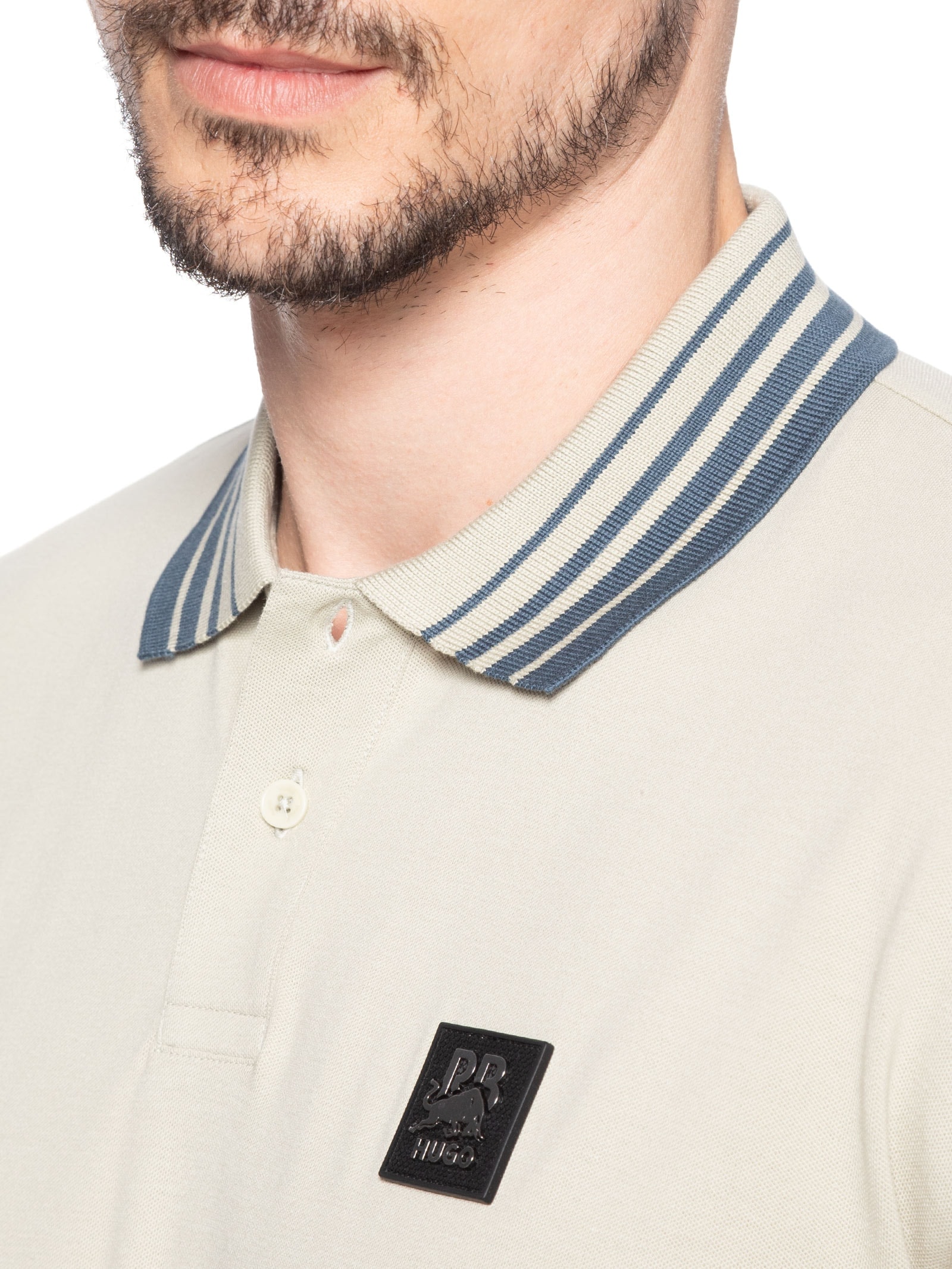 Polo Masculina Redbull Dizgi Bege Hugo