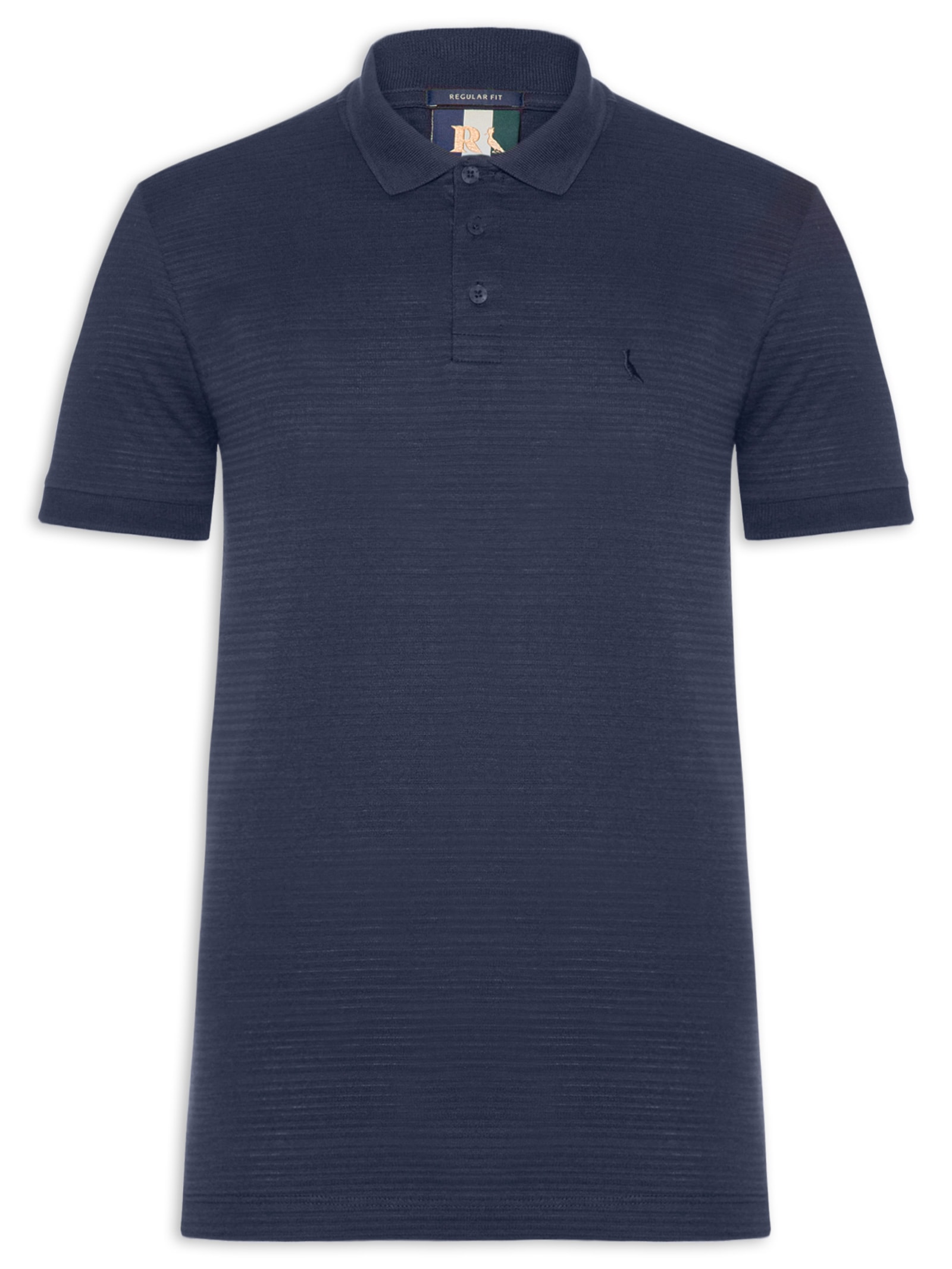 Polo Masculina Regular Bristol Azul Reserva